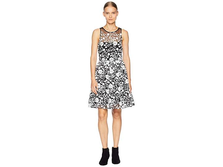 Zac Zac Posen Adia Dress (black/white) Women's Dress