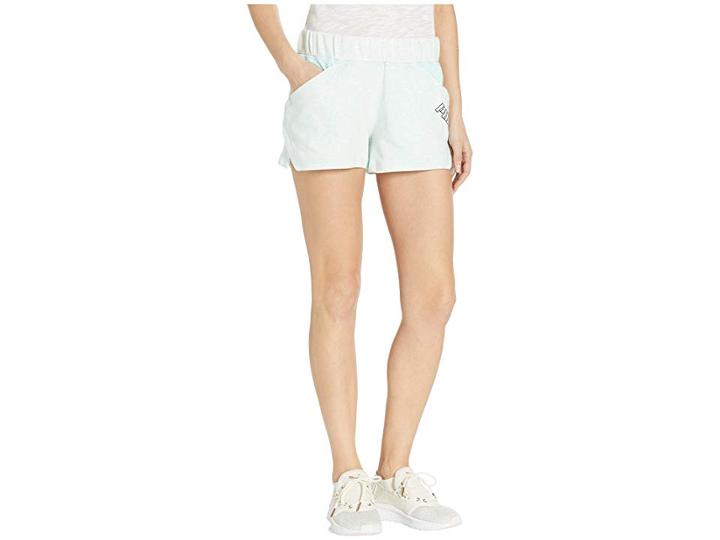 Puma Yogini 3 Shorts (fair Aqua Heather) Women's Shorts