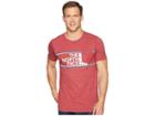 The North Face Americana Tri-blend Pocket Tee (cardinal Red Heather) Men's T Shirt