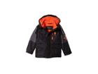 U.s. Polo Assn. Kids Parka (big Kids) (black/charcoal) Boy's Coat