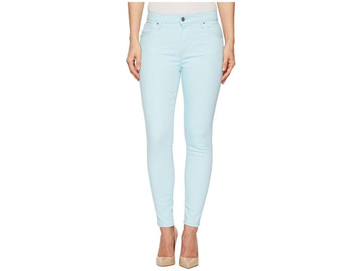 Levi's(r) Womens 721 High-rise Skinny Ankle (soft Iced Aqua) Women's Jeans