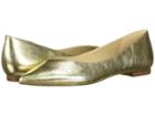 Marc Fisher Analia (gold Leather) Women's Shoes