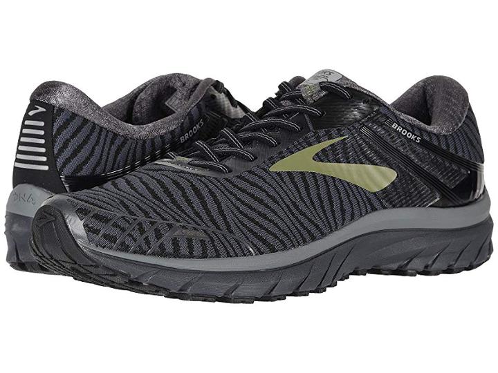 Brooks Adrenaline Gts 18 (black/olivine/grey) Men's Running Shoes