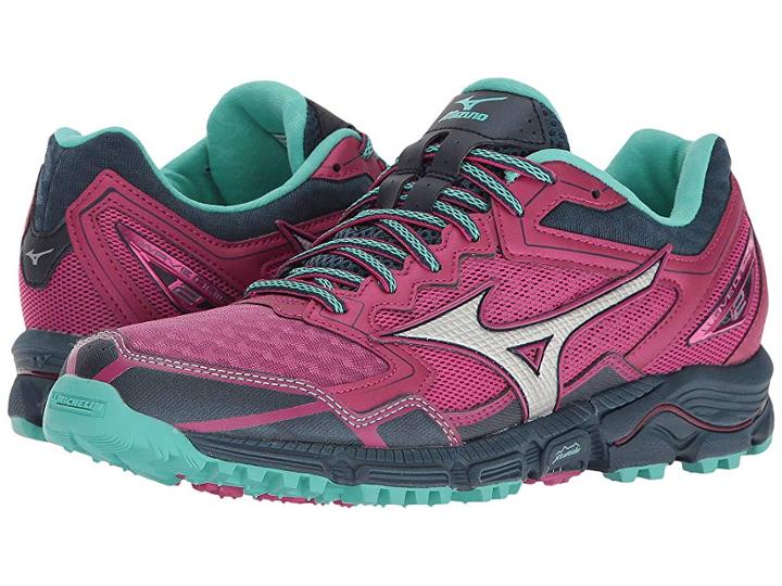 Mizuno Wave Daichi 2 (beetroot Purple/turquoise/dark Shadow) Girls Shoes