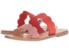 Sol Sana Wave Slide (light Pink/flame) Women's Sandals