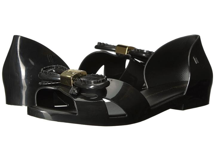 Melissa Shoes Seduction + Vitorino Campos (black) Women's Shoes
