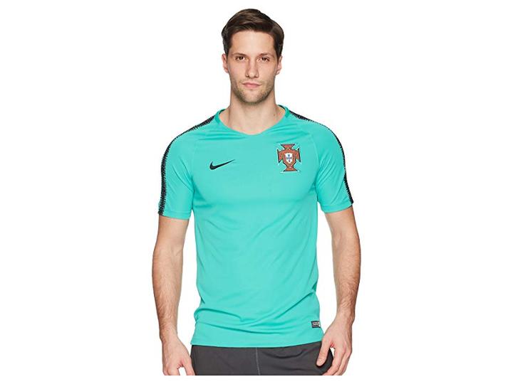 Nike Fpf Breathe Squad Top Short Sleeve (kinetic Green/black/black) Men's Clothing