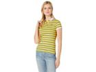 U.s. Polo Assn. Striped Jersey Polo (pineapple Coolada) Women's Short Sleeve Pullover