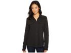 Columbia Easygoing Button Down Shirt (black) Women's Long Sleeve Button Up