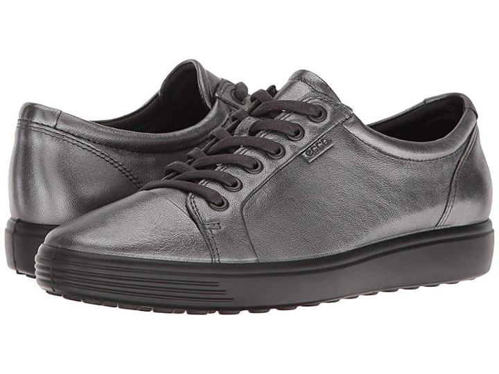 Ecco Soft 7 Sneaker (dark Shadow) Women's Lace Up Casual Shoes