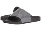 Adidas By Raf Simons Adilette Checkerboard (core Black/core Black/granite) Men's Shoes
