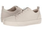 Ecco Soft 8 Sneaker (gravel Steer Leather) Women's Lace Up Casual Shoes