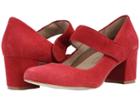 Walking Cradles Jackie-2 (red Kid Suede) Women's  Shoes