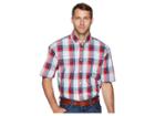 Roper 1679 Independence Plaid (red) Men's Clothing