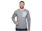 Mountain Hardwear Craggertm Pullover Hoody (heather Titanium) Men's Long Sleeve Pullover