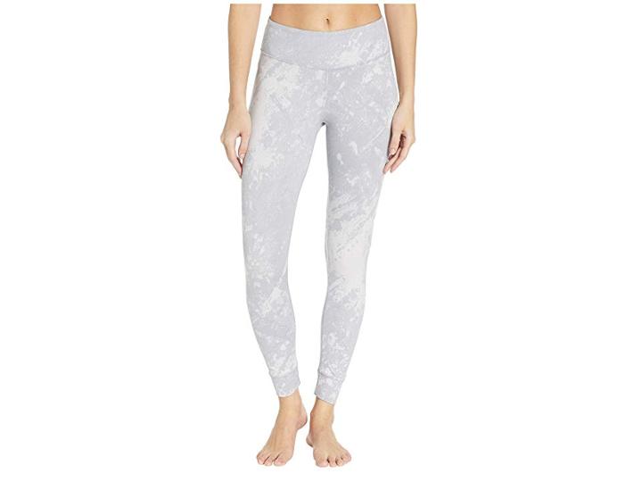 Reebok Combat Lux Bold Jacquard Tights (cool Shadow) Women's Casual Pants