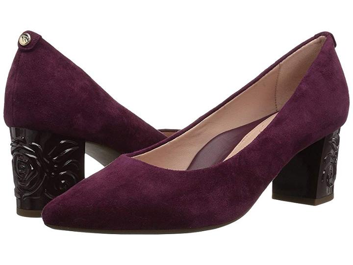 Taryn Rose Marigold (fig Silky Suede) Women's Shoes