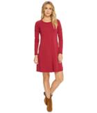 Alternative Cotton Modal Spandex Party Time Dress (holly Red) Women's Dress