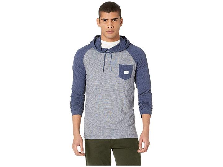 Quiksilver Michi Hoodie (medieval Blue Heather) Men's Sweatshirt