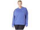 Nike Thermasphere Element Top (sizes 1x-3x) (regency Purple/heather) Women's Long Sleeve Pullover