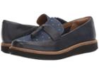 Clarks Glick Castine (navy Leather) Women's Shoes