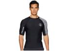 Volcom Lido Block Short Sleeve (black) Men's Clothing