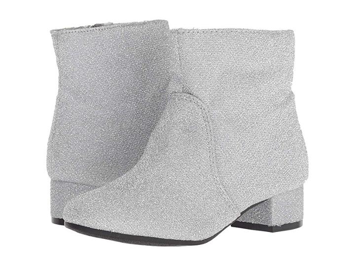 Nine West Kids Alexius (little Kid/big Kid) (silver Sparkle) Girls Shoes