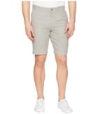 Ben Sherman Tonic Linen Shorts (silver Chalice Marl) Men's Shorts