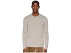 John Varvatos Collection Long Sleeve Crew Neck With Contrast Y2096u3 (oat) Men's Sweater