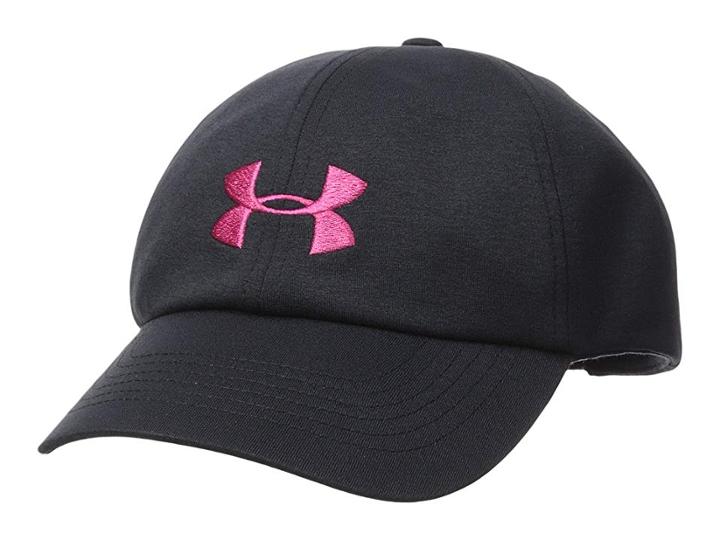 Under Armour Ua Renegade Cap (black/tropic Pink) Baseball Caps