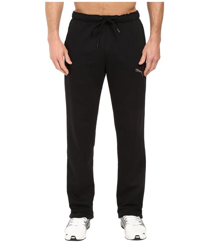 Puma P48 Core Fleece Pants Op (cotton Black) Men's Casual Pants