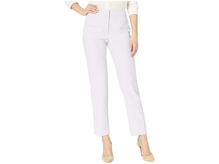 Calvin Klein Novelty Twill Pants (opal White) Women's Casual Pants