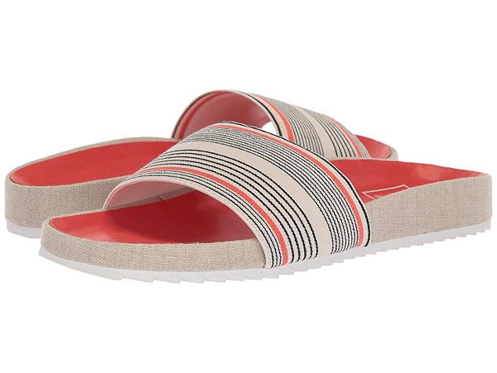 Dolce Vita Sonia (coral Stripe Elastic) Women's Shoes