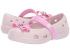 Crocs Kids Keeley Charm Flat (toddler/little Kid) (barely Pink) Girls Shoes