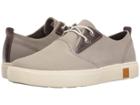 Timberland Amherst Plain Toe Canvas Oxford (medium Grey Canvas) Men's Lace Up Casual Shoes