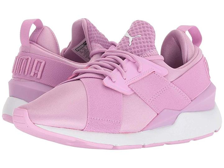Puma Kids Muse (big Kid) (orchid/orchid) Girl's Shoes