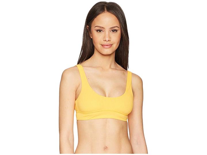 Vitamin A Swimwear Sienna Ribbed Tank Top (sunflower Ecorib) Women's Swimwear