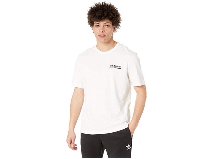 Adidas Originals Kaval Graphic Tee (cloud White) Men's T Shirt