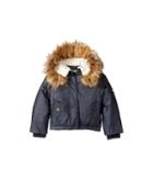 Appaman Kids Soft Fleece Lined Wilderness Jacket (toddler/little Kids/big Kids) (navy Slate) Girl's Coat