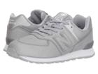 New Balance Kids Pc574v1 (little Kid) (silver/silver) Girls Shoes