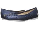 Lacoste Kids Misselle Slip 117 1 Sp17 (little Kid) (navy) Girls Shoes