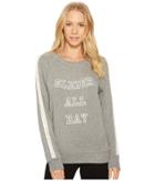 P.j. Salvage Sleigh All Day Sweater (heather Grey) Women's Sweater