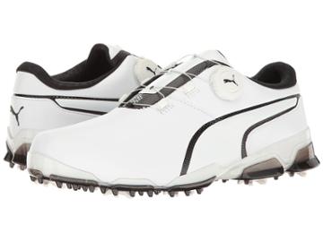 Puma Golf Titantour Ignite Disc (puma White/puma Black/drizzle) Men's Shoes