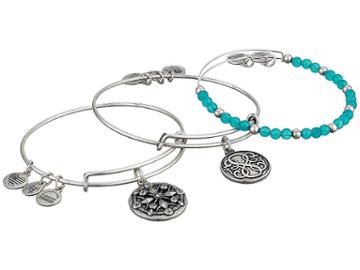 Alex And Ani True Direction Bracelet Set (silver) Bracelet