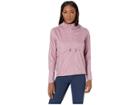 Nike Essential Jacket Hood (plum Dust/reflective Silver) Women's Coat