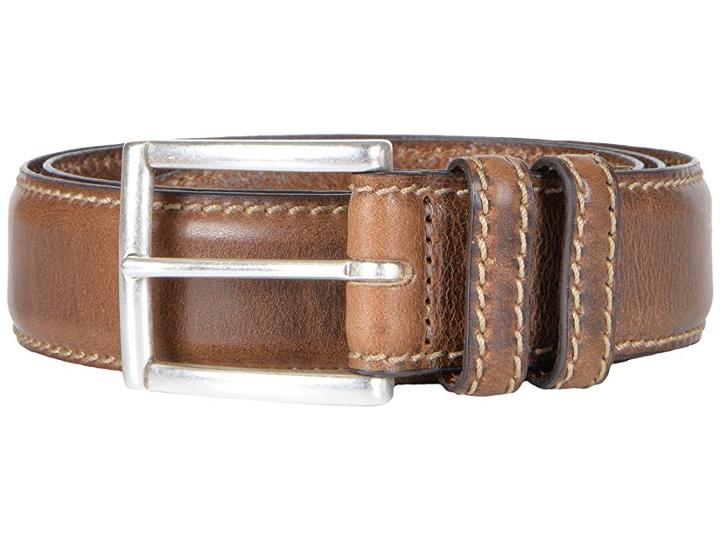 Allen Edmonds Sterling Ave (tan Burnished) Men's Belts