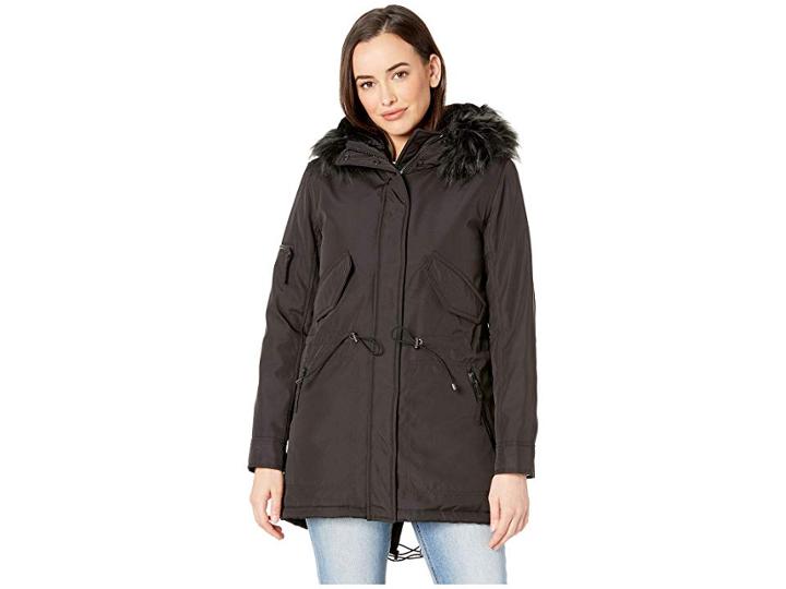 S13 Luxe Canyon Parka (black/charcoal) Women's Coat