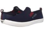 Columbia Dorado Slip Pfg (collegiate Navy/red Element) Men's Shoes