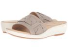 Hush Puppies Lyricale Braid Slide (ice Grey Nubuck) Women's Slide Shoes