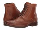 Rockport Wyat Wingtip Boot (cognac Leather) Men's Boots